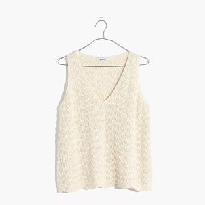 Madewell Crocheted Sweater Tank